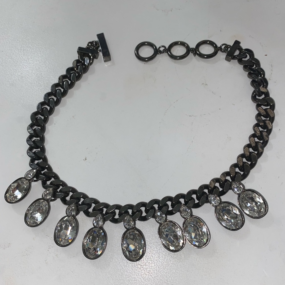 GIVENCHY SWARVOSKI CRYSTAL NECKLACE